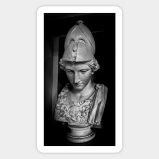 Bust of Minerva Sticker